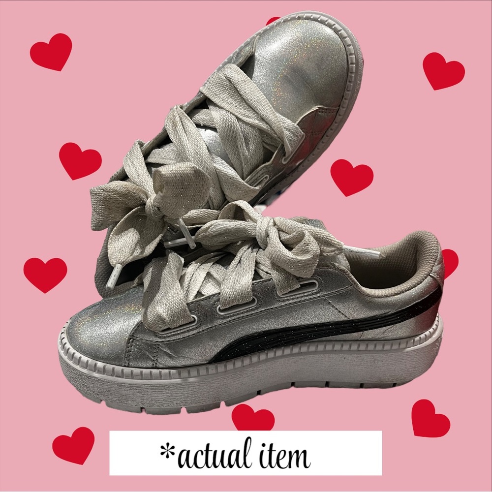 💜 PUMA Women’s Platform Trace Biohacking Shoes 7 💜 - Picture 9 of 14